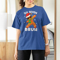 67 Christmas Six Seven Bruh Gingerbread T Shirt For Women Funny Six Seven Meme Boys - Wonder Print Shop
