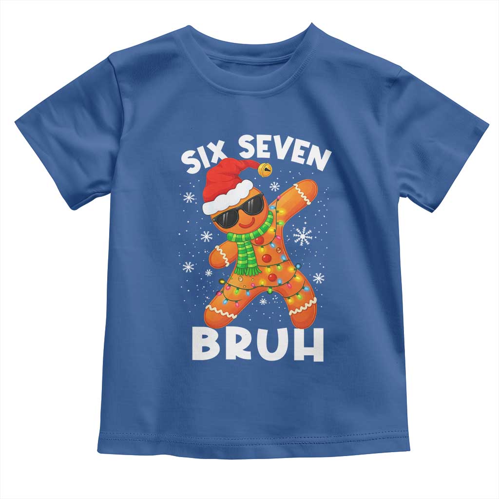 67 Christmas Six Seven Bruh Gingerbread Toddler T Shirt Funny Six Seven Meme Boys - Wonder Print Shop