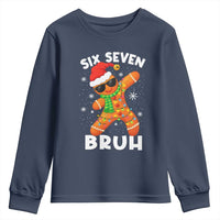 67 Christmas Six Seven Bruh Gingerbread Youth Sweatshirt Funny Six Seven Meme Boys - Wonder Print Shop