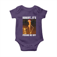 Marcus The Worm Christmas Baby Onesie Robert Its Pissing Me Off Xmas Meme - Wonder Print Shop