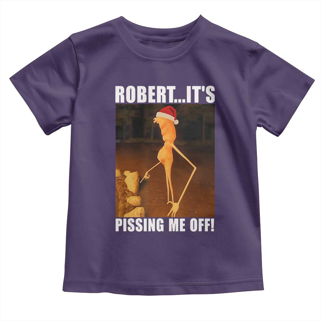 Marcus The Worm Christmas Toddler T Shirt Robert Its Pissing Me Off Xmas Meme - Wonder Print Shop