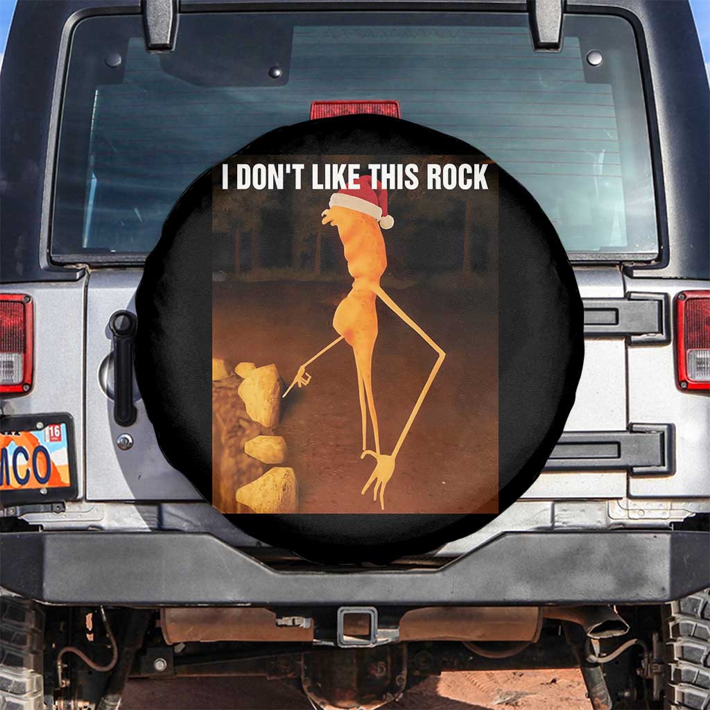 Marcus The Worm I Don't Like This Rock Spare Tire Cover - Wonder Print Shop