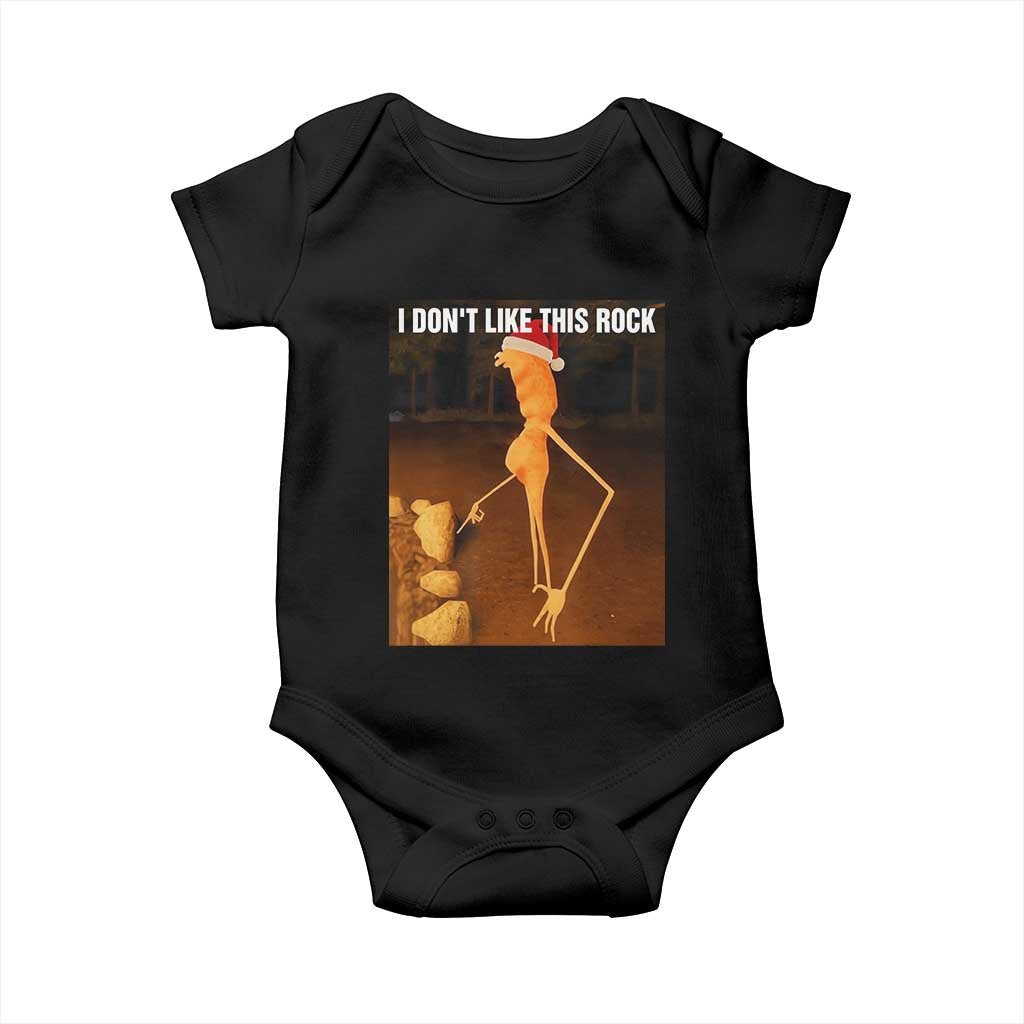 Marcus The Worm I Don't Like This Rock Baby Onesie - Wonder Print Shop