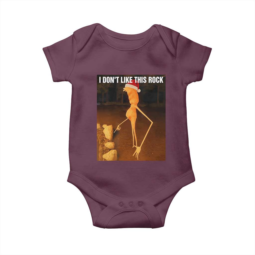 Marcus The Worm I Don't Like This Rock Baby Onesie - Wonder Print Shop