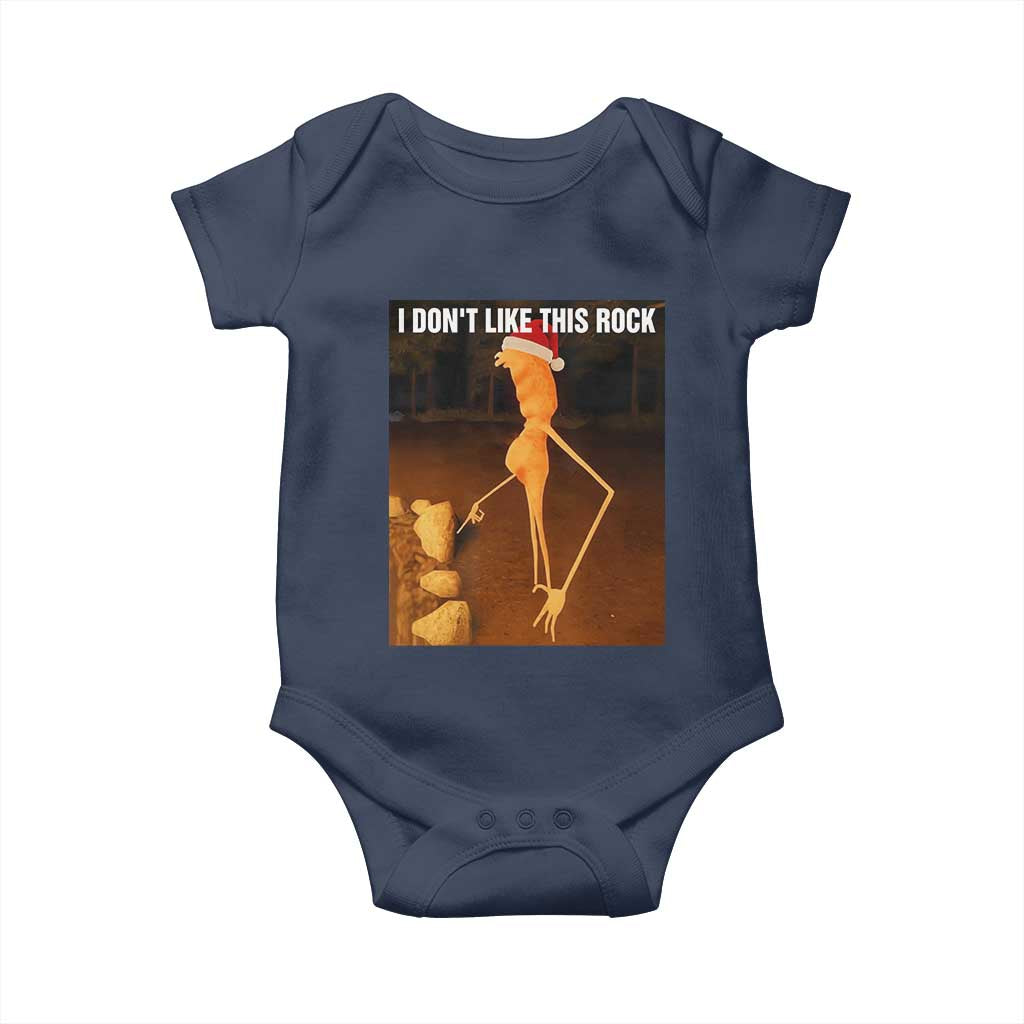 Marcus The Worm I Don't Like This Rock Baby Onesie - Wonder Print Shop