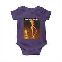 Marcus The Worm I Don't Like This Rock Baby Onesie - Wonder Print Shop