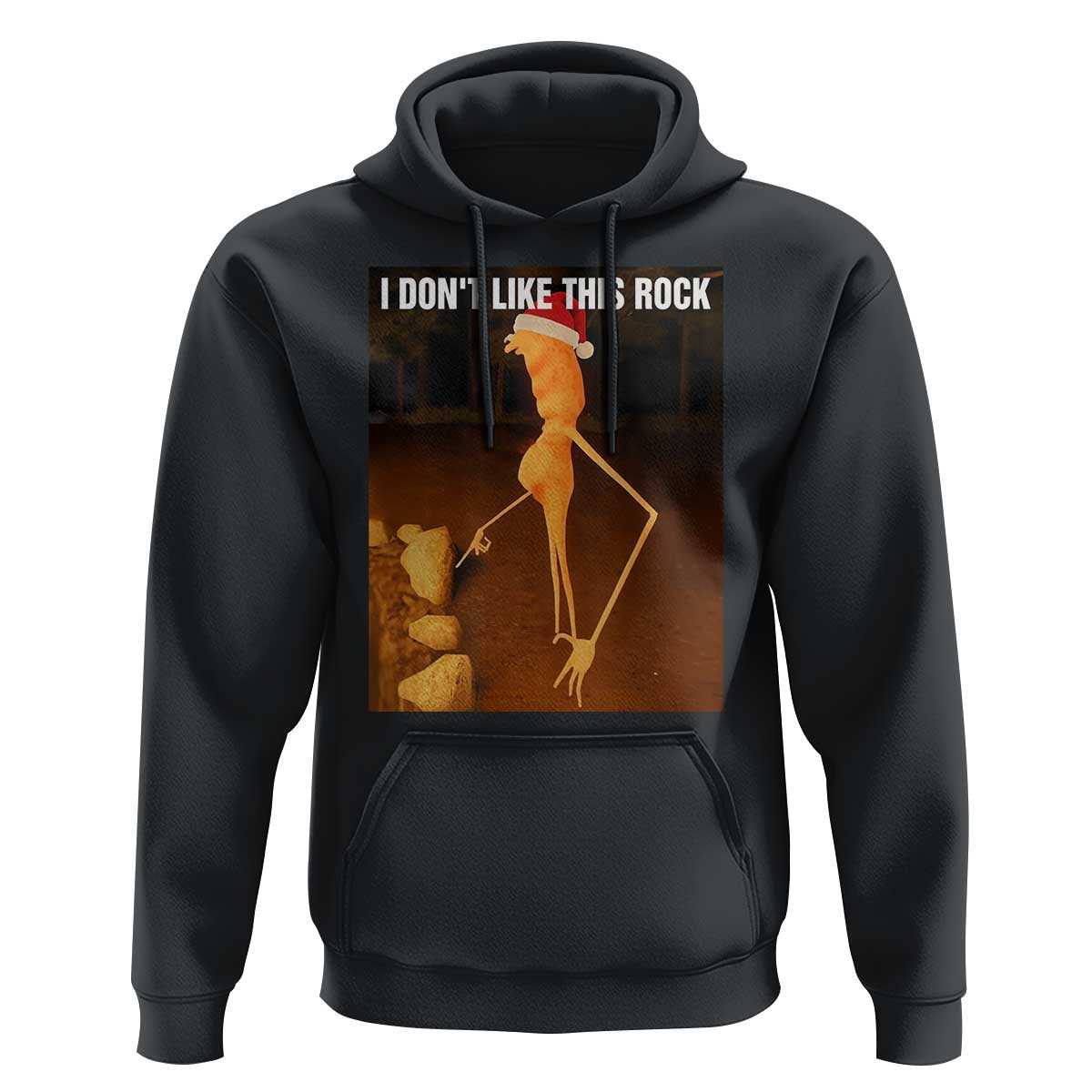 Marcus The Worm I Don't Like This Rock Hoodie - Wonder Print Shop
