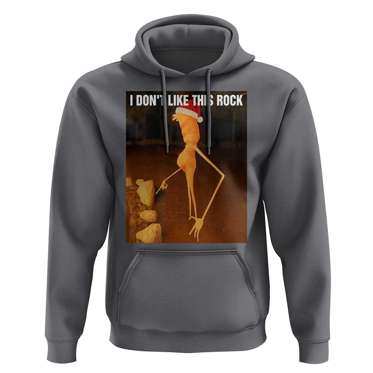 Marcus The Worm I Don't Like This Rock Hoodie - Wonder Print Shop