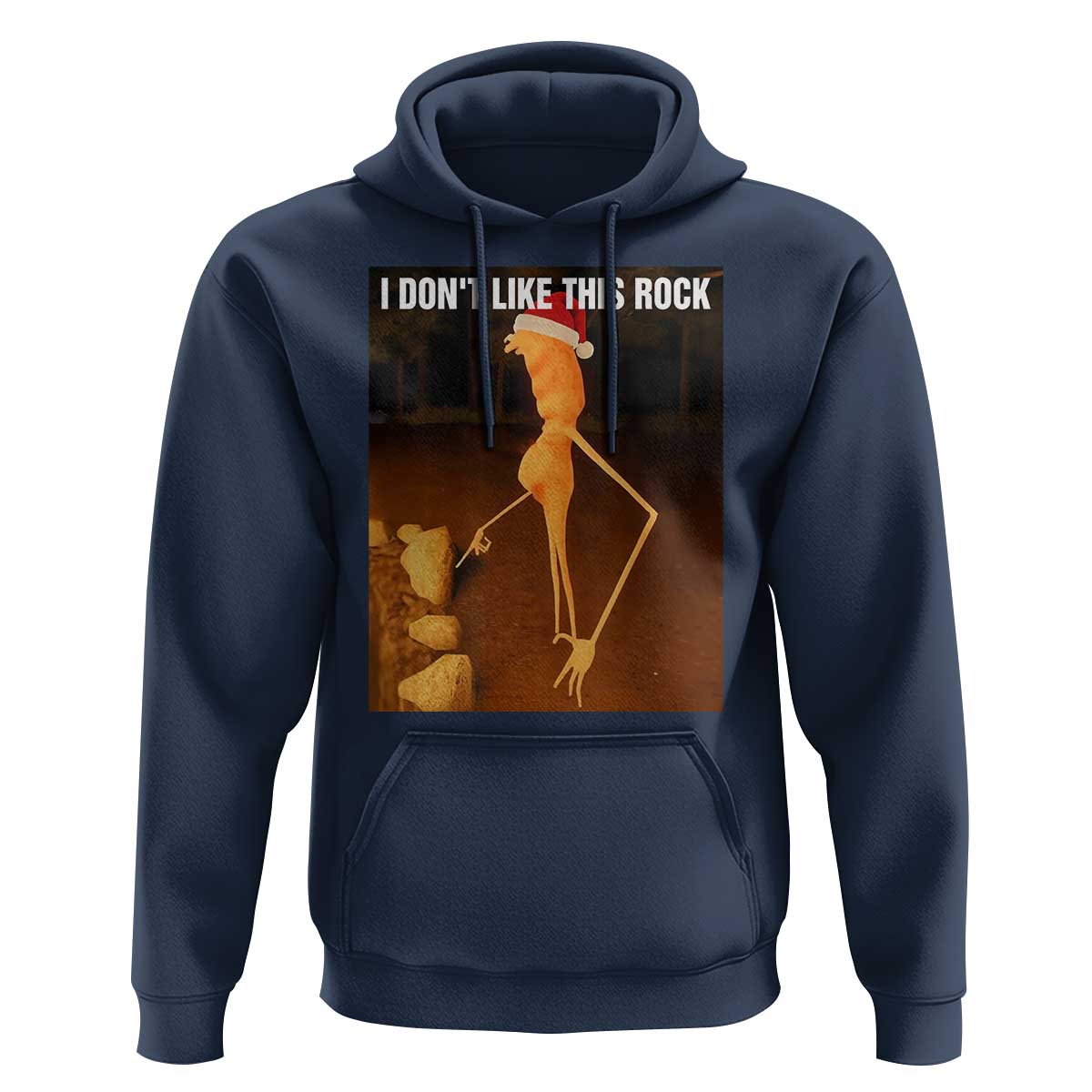 Marcus The Worm I Don't Like This Rock Hoodie - Wonder Print Shop