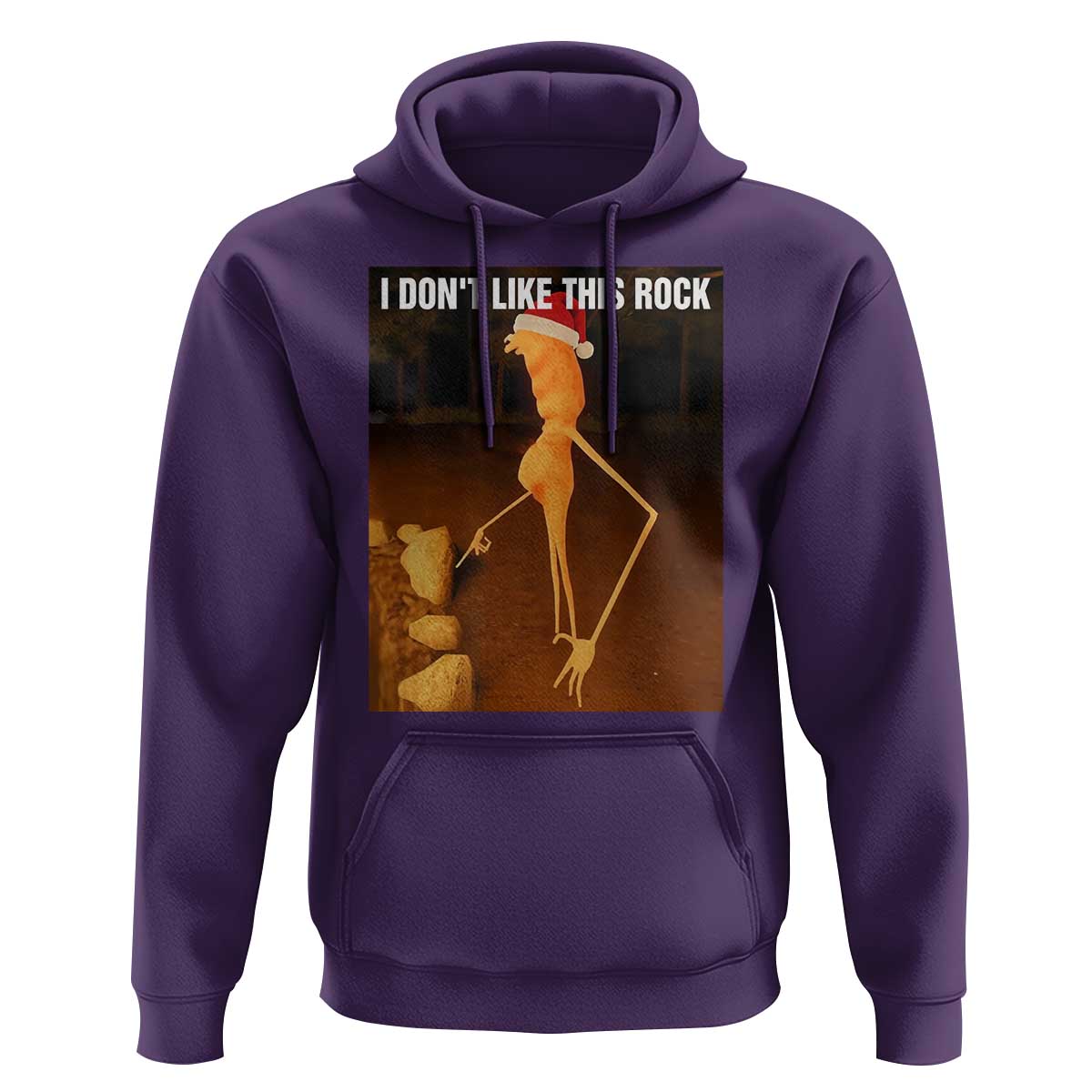 Marcus The Worm I Don't Like This Rock Hoodie - Wonder Print Shop