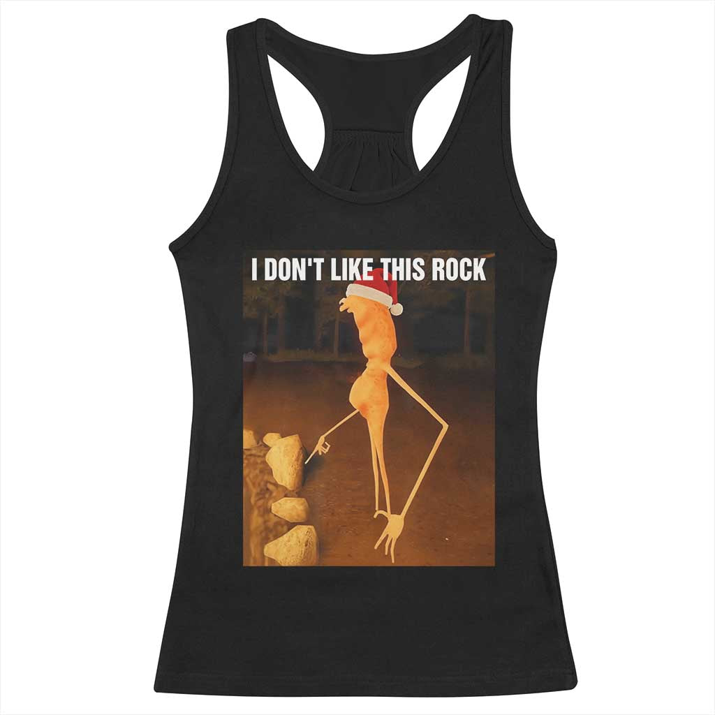 Marcus The Worm I Don't Like This Rock Racerback Tank Top - Wonder Print Shop