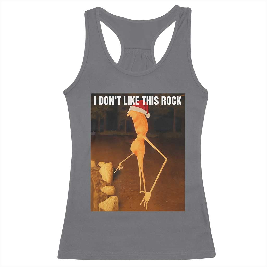 Marcus The Worm I Don't Like This Rock Racerback Tank Top - Wonder Print Shop
