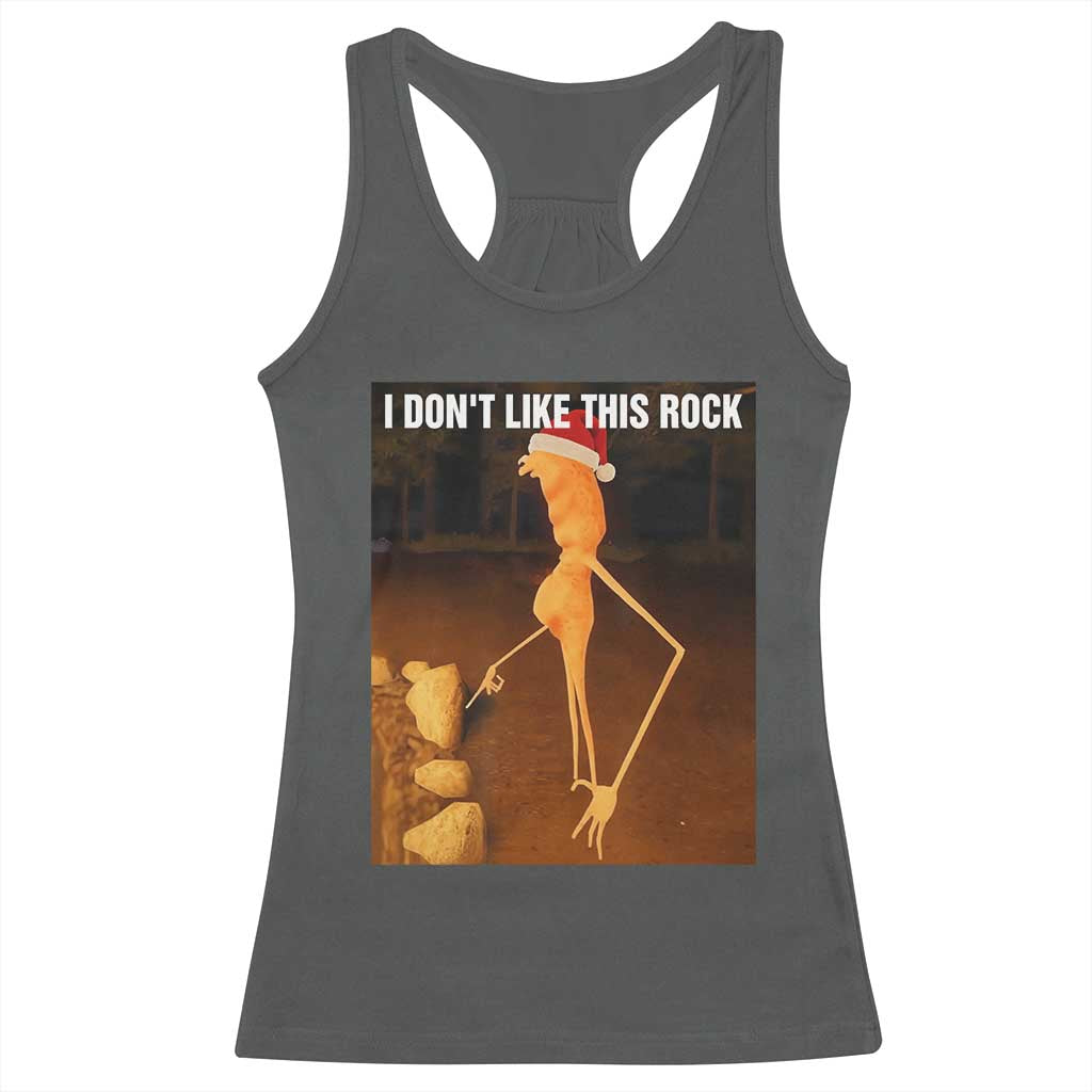 Marcus The Worm I Don't Like This Rock Racerback Tank Top - Wonder Print Shop