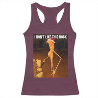 Marcus The Worm I Don't Like This Rock Racerback Tank Top - Wonder Print Shop
