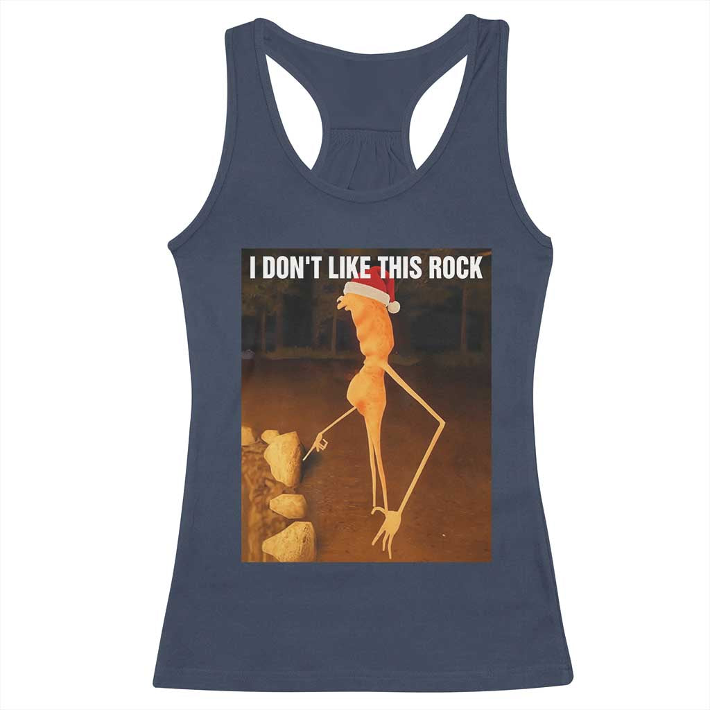 Marcus The Worm I Don't Like This Rock Racerback Tank Top - Wonder Print Shop