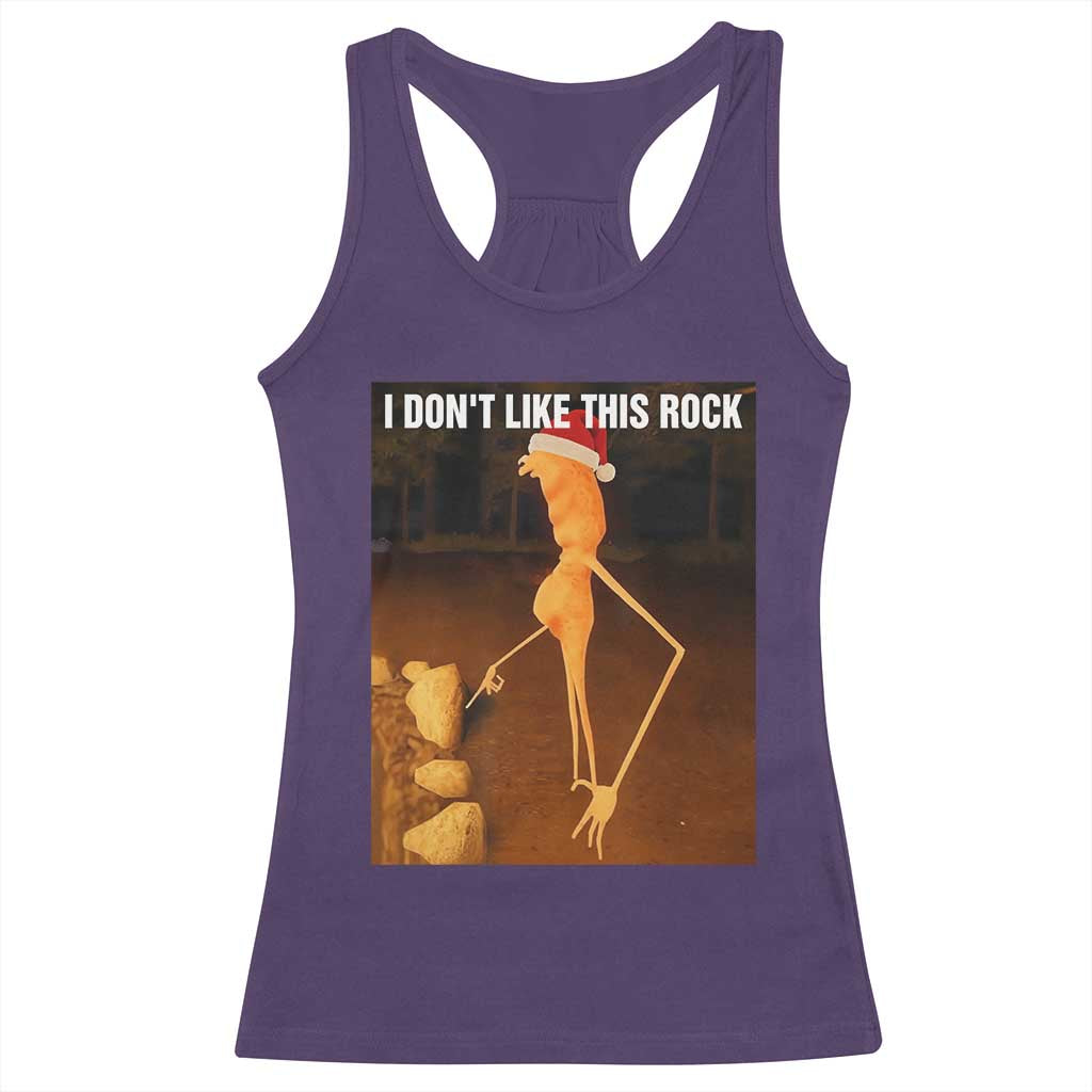 Marcus The Worm I Don't Like This Rock Racerback Tank Top - Wonder Print Shop