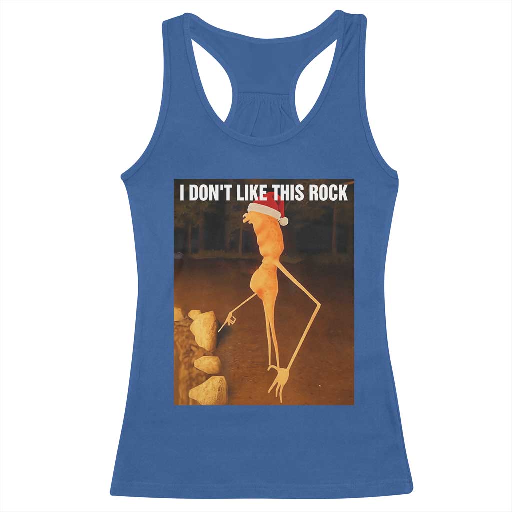 Marcus The Worm I Don't Like This Rock Racerback Tank Top - Wonder Print Shop