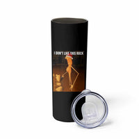 Marcus The Worm I Don't Like This Rock Skinny Tumbler - Wonder Print Shop