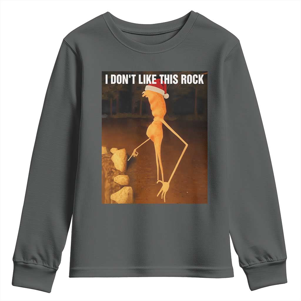 Marcus The Worm I Don't Like This Rock Youth Sweatshirt - Wonder Print Shop