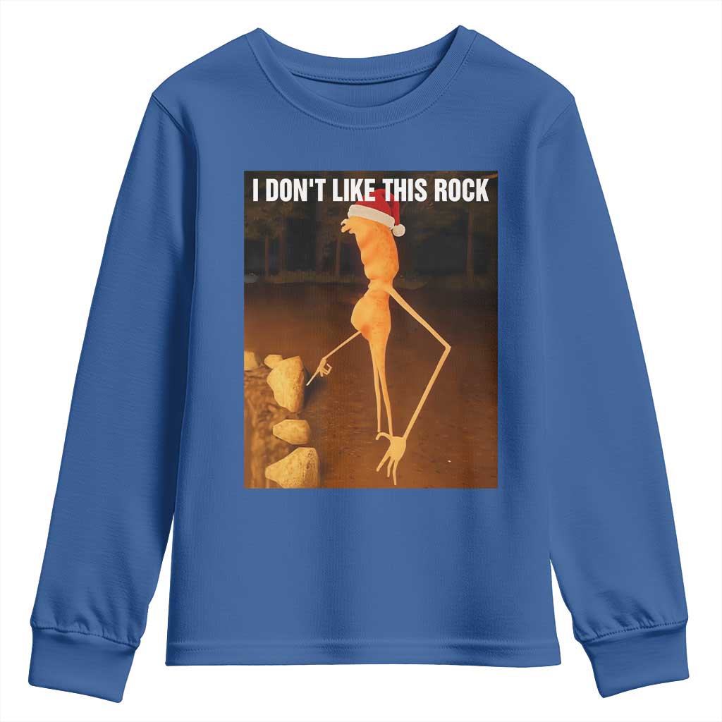 Marcus The Worm I Don't Like This Rock Youth Sweatshirt - Wonder Print Shop