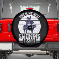 BBQ Spare Tire Cover Retro This Is My Meat Smoking Barbeque Dad