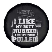 Funny BBQ Spare Tire Cover Hilarious Grill Chef Grilling Gift Pork Rub Smoking Meat Smoker