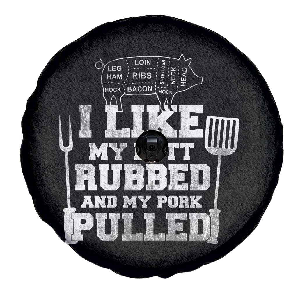 Funny BBQ Spare Tire Cover Hilarious Grill Chef Grilling Gift Pork Rub Smoking Meat Smoker