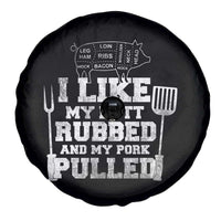 Funny BBQ Spare Tire Cover Hilarious Grill Chef Grilling Gift Pork Rub Smoking Meat Smoker