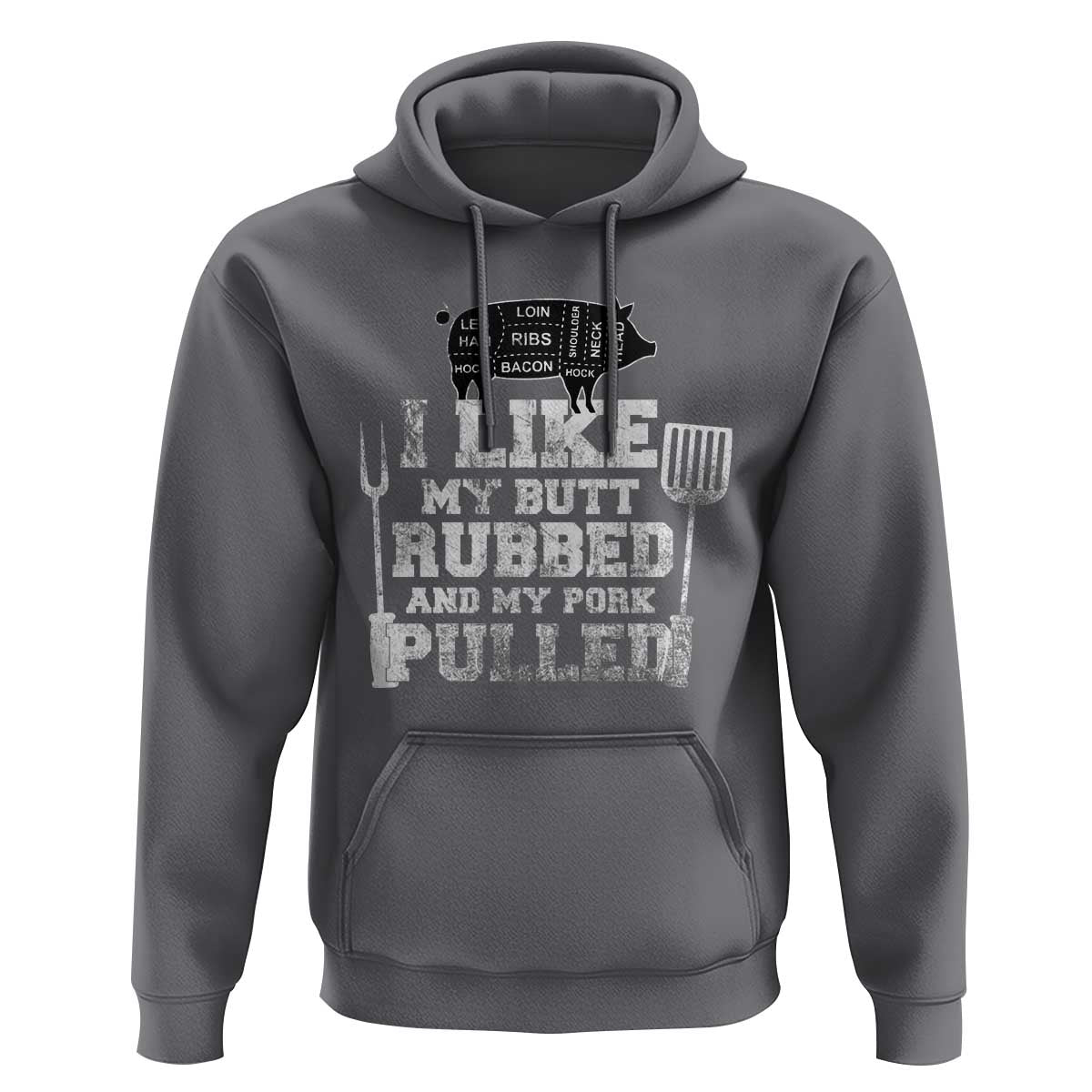 Funny BBQ Hoodie Hilarious Grill Chef Grilling Gift Pork Rub Smoking Meat Smoker