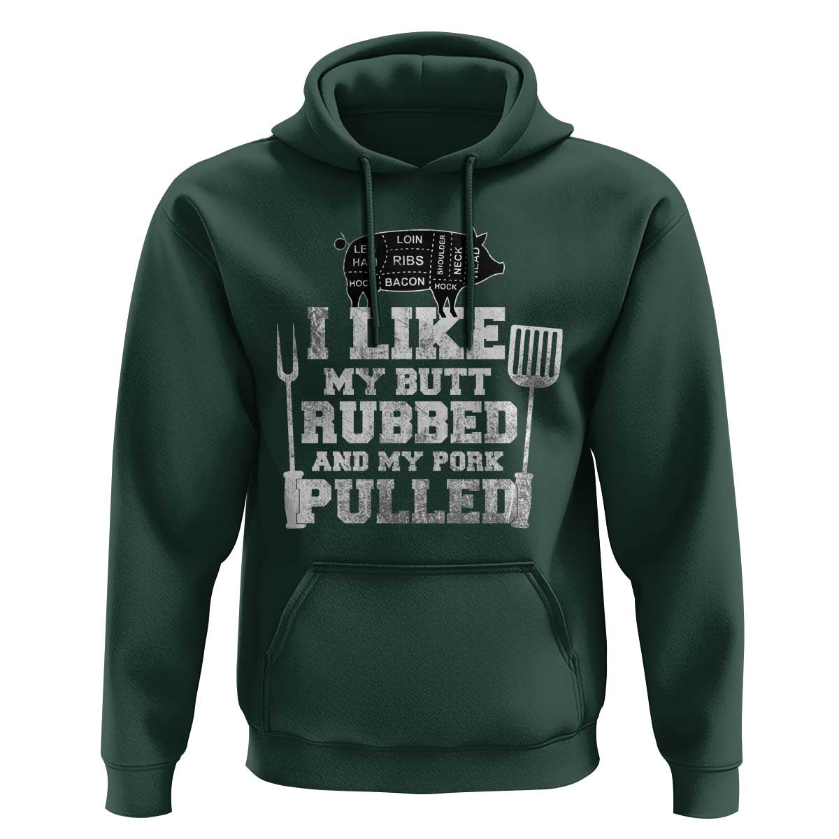 Funny BBQ Hoodie Hilarious Grill Chef Grilling Gift Pork Rub Smoking Meat Smoker