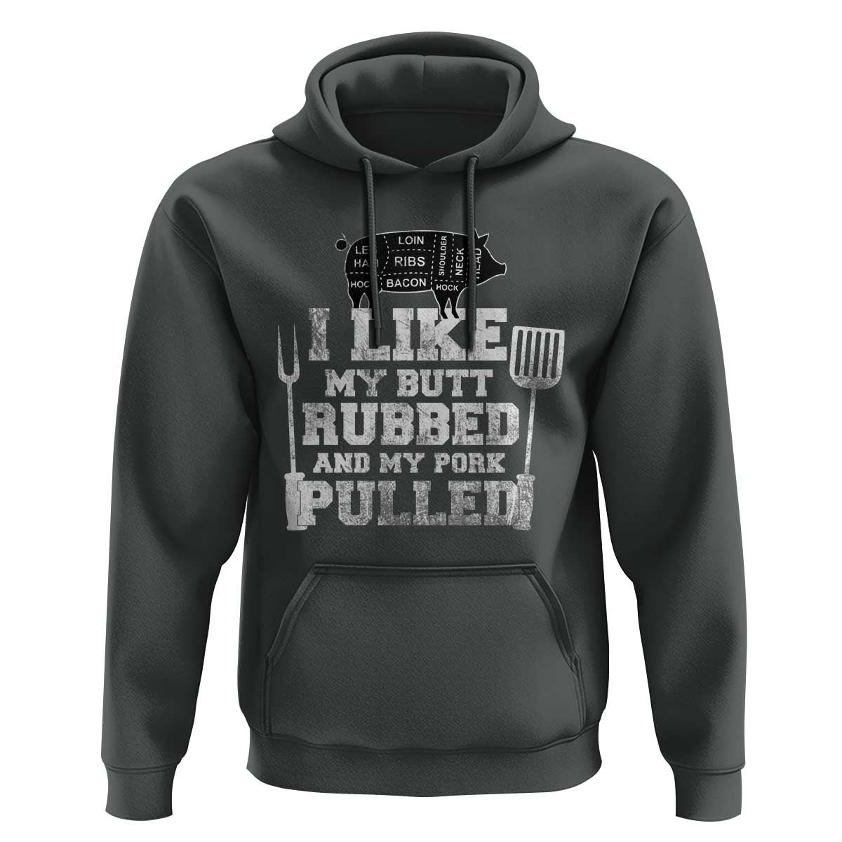 Funny BBQ Hoodie Hilarious Grill Chef Grilling Gift Pork Rub Smoking Meat Smoker