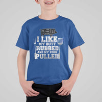 Funny BBQ T Shirt For Kid Hilarious Grill Chef Grilling Gift Pork Rub Smoking Meat Smoker - Wonder Print Shop