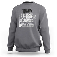 Funny BBQ Sweatshirt Hilarious Grill Chef Grilling Gift Pork Rub Smoking Meat Smoker - Wonder Print Shop