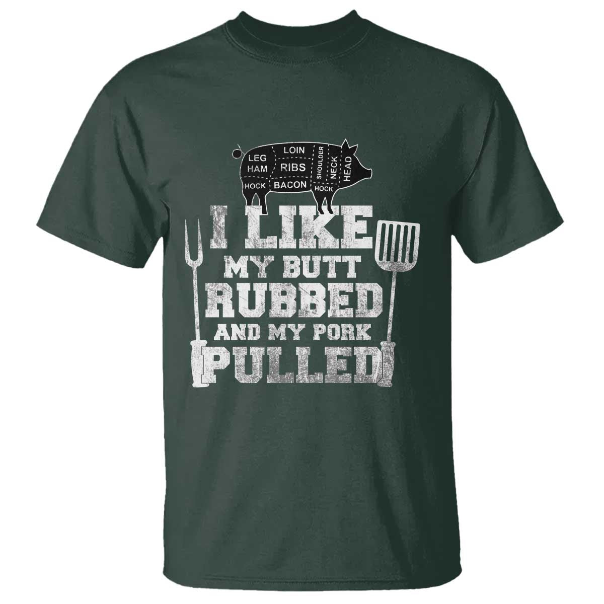 Funny BBQ T Shirt Hilarious Grill Chef Grilling Gift Pork Rub Smoking Meat Smoker - Wonder Print Shop