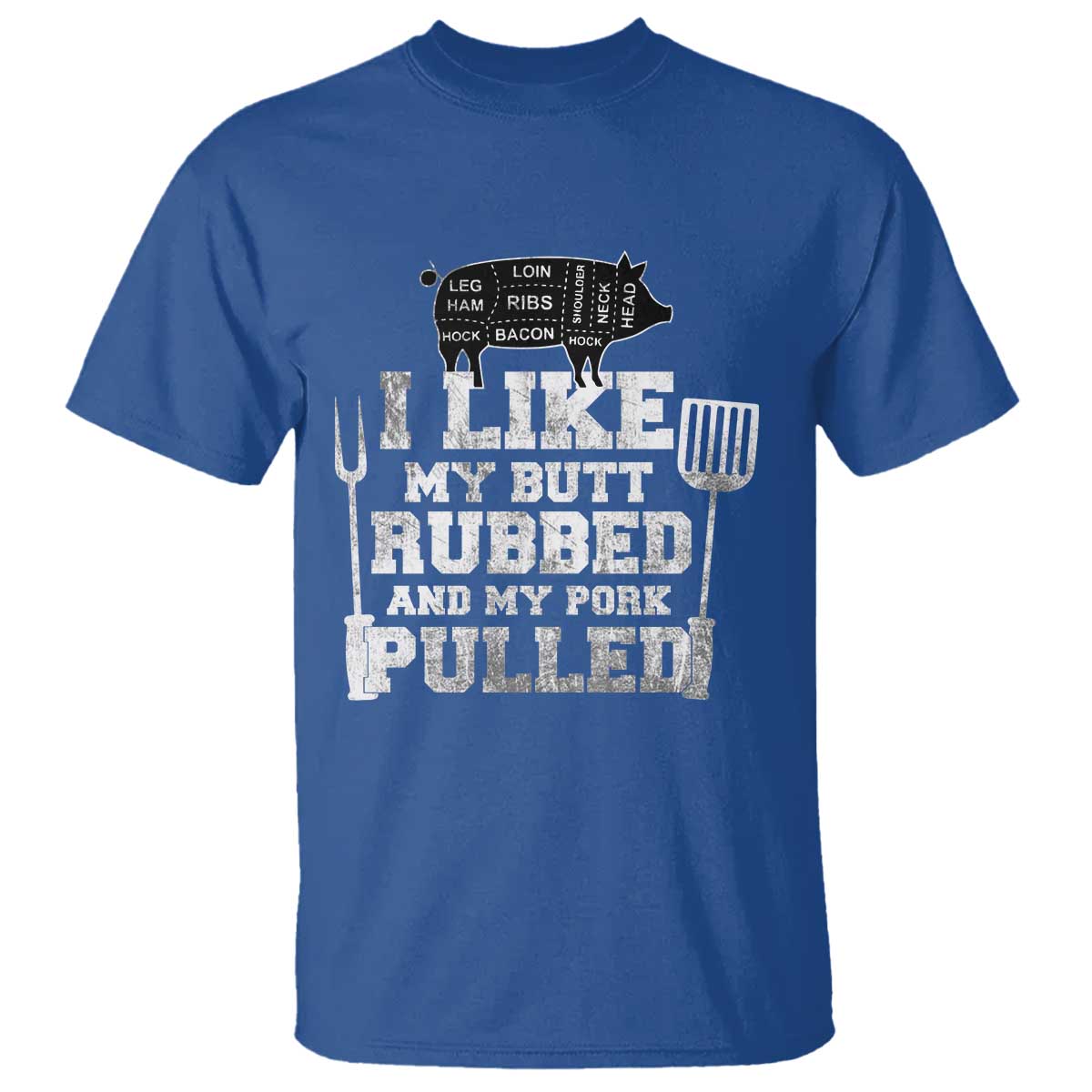 Funny BBQ T Shirt Hilarious Grill Chef Grilling Gift Pork Rub Smoking Meat Smoker - Wonder Print Shop