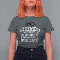 Funny BBQ T Shirt For Women Hilarious Grill Chef Grilling Gift Pork Rub Smoking Meat Smoker - Wonder Print Shop