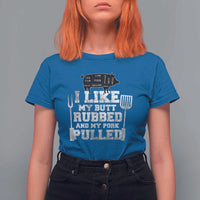 Funny BBQ T Shirt For Women Hilarious Grill Chef Grilling Gift Pork Rub Smoking Meat Smoker - Wonder Print Shop