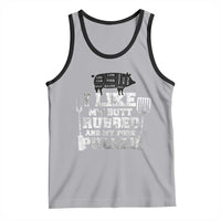 Funny BBQ Tank Top Hilarious Grill Chef Grilling Gift Pork Rub Smoking Meat Smoker