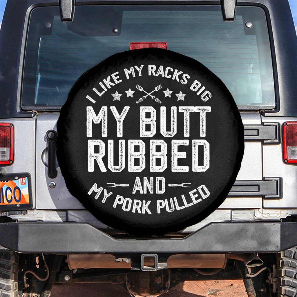 Funny BBQ Spare Tire Cover Pork Rub Smoking Meat Smoker Hilarious Grill Chef Grilling Gift