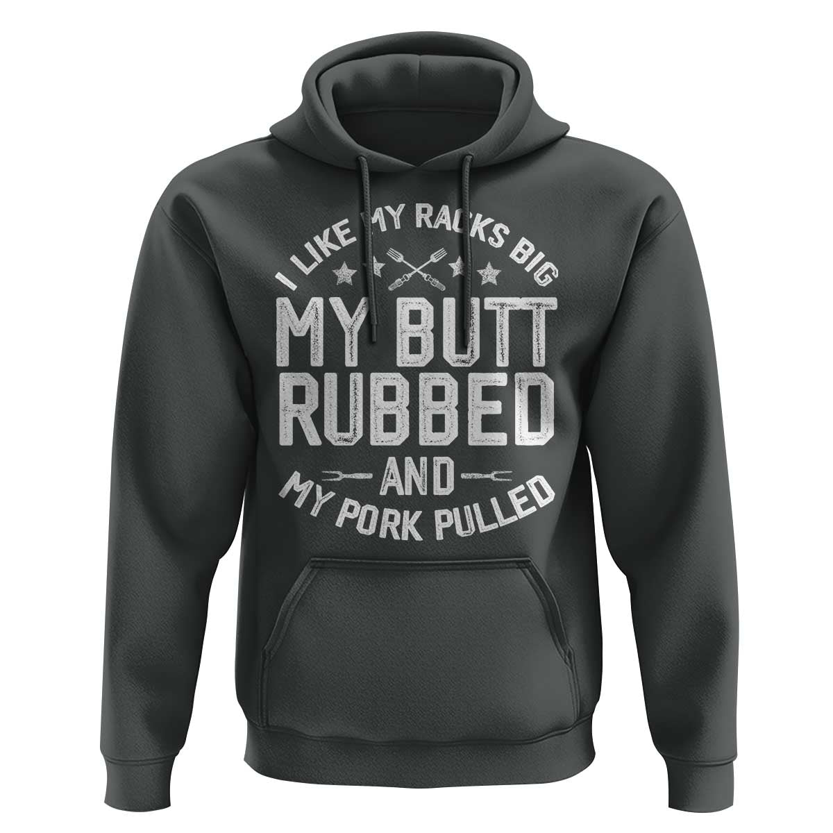 Funny BBQ Hoodie Pork Rub Smoking Meat Smoker Hilarious Grill Chef Grilling Gift