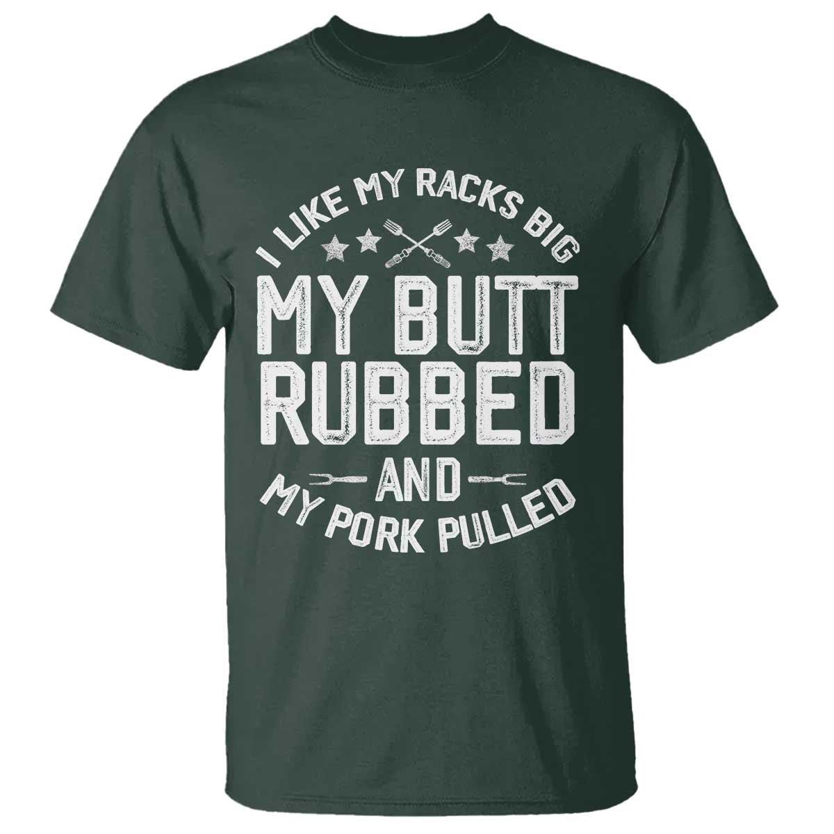 Funny BBQ T Shirt Pork Rub Smoking Meat Smoker Hilarious Grill Chef Grilling Gift - Wonder Print Shop