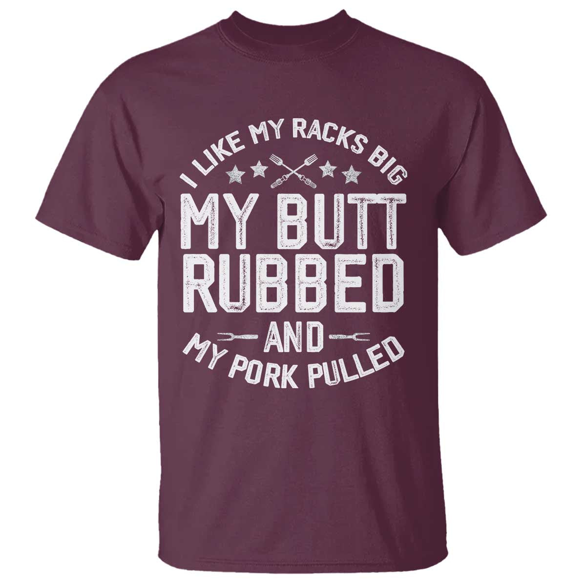 Funny BBQ T Shirt Pork Rub Smoking Meat Smoker Hilarious Grill Chef Grilling Gift - Wonder Print Shop