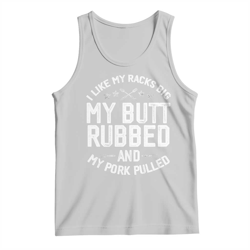 Funny BBQ Tank Top Pork Rub Smoking Meat Smoker Hilarious Grill Chef Grilling Gift