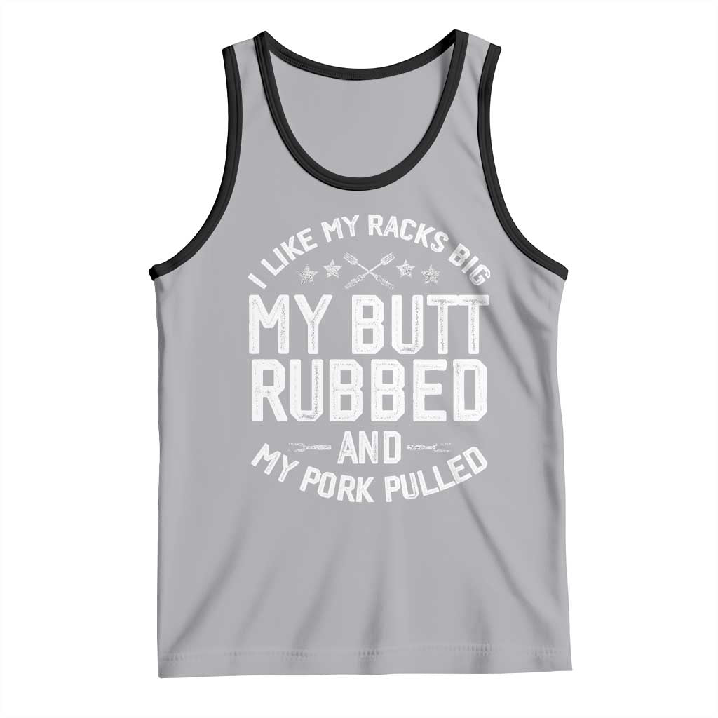 Funny BBQ Tank Top Pork Rub Smoking Meat Smoker Hilarious Grill Chef Grilling Gift