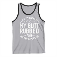 Funny BBQ Tank Top Pork Rub Smoking Meat Smoker Hilarious Grill Chef Grilling Gift