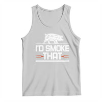 Funny BBQ I'd Smoke That Tank Top Chef Butcher Cook BBQ