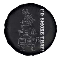 Funny BBQ Spare Tire Cover I'd Smoke That
