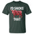 Funny BBQ T Shirt I'd Smoke That Cow Beef Chef Butcher Cook - Wonder Print Shop