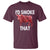 Funny BBQ T Shirt I'd Smoke That Cow Beef Chef Butcher Cook - Wonder Print Shop