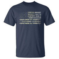 BBQ T Shirt Grilling Gifts For Grill Dad Meat Smoker Grill Camo Flag - Wonder Print Shop